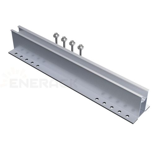 Enerack minisín magas kivitelű, EPDM-mel, furatokkal és 4 db csavarral, 38,5x6cm - ERK-TRB-D13