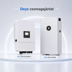 Deye 5kW + 12 kWh IP65+fűthető hibrid csomag