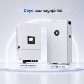 Deye 8kW + 12 kWh IP65+fűthető hibrid csomag