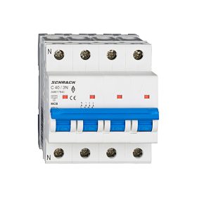 Schrack kismegszakító 3+N C 40A 6kA Amparo AM617840