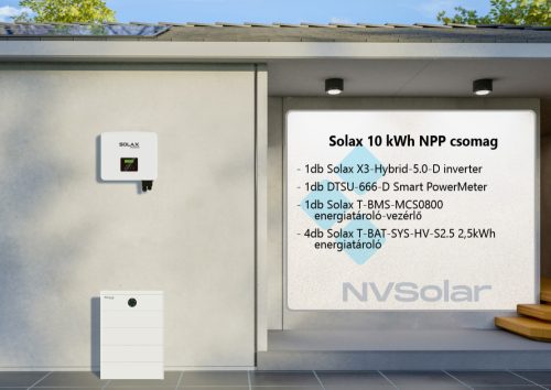 Solax 10,24kWh NPP csomag