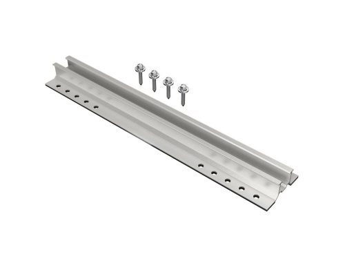 Enerack minisín EPDM-mel, furatokkal és 4 db csavarral, 38,5x2,6cm - ERK-TRB-D10