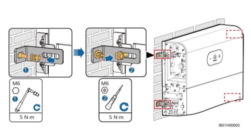 Huawei LUNA2000 fali konzol