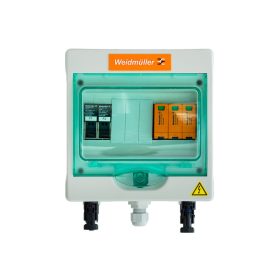 Weidmüller DC 1 sztring T1+T2 előre szerelt doboz