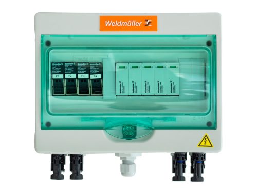 Weidmüller DC 2 sztring T2 előre szerelt doboz