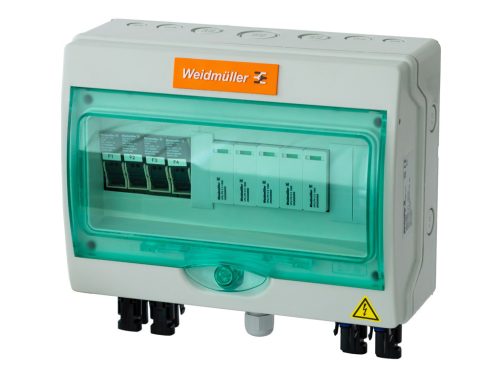 Weidmüller DC 2 sztring T2 előre szerelt doboz