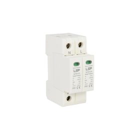 LSP túlfeszültség levezető AC 1 fázisú 40-275/1+1 T2