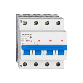 Schrack kismegszakító 3+N C 50A 6kA Amparo AM617850
