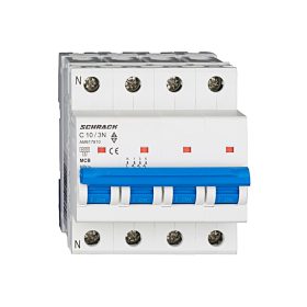 Schrack kismegszakító 3+N C 10A 6kA Amparo AM617810