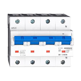 Schrack kismegszakító 3+N C 80A 20kA BR578800