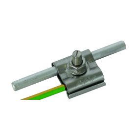   DEHN UNI-földelőkapocs NIRO Rd 8-10mm-hez és 4-50mm2-es vezetékhez V2A