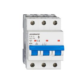 Schrack kismegszakító 3 C 6A 6kA Amparo AM617306