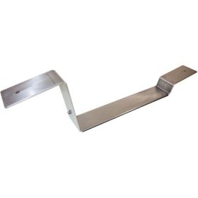   Lapostetős összekötő elem 10° -os kiemeléssel 5 mm vastag 25 fokos beesési szög (1#)