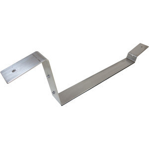 Lapostetős összekötő elem 10° -os kiemeléssel 5 mm vastag 18 fokos beesési szög (1#)