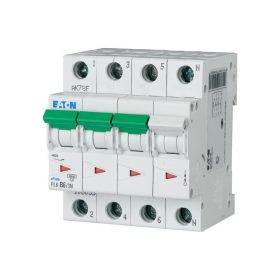 Eaton PL6-C63/3N Kismegszakító, 6kA 3+N 106916