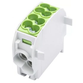   HLAKX25-1/2M fővezetéki sorkapocs Z/S ónozott 2x25mm2+2x16mm2