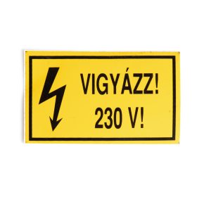 Matrica - Vigyázz 230V