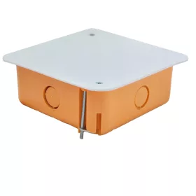   Budvill gipszkarton kötődoboz, 100x100x45mm, fedéllel GD100