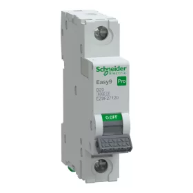 Schneider kismegszakító 1P B 20A , 6kA EASY9 PRO EZ9F27120