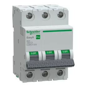 Schneider kismegszakító 3P B 25A , 6kA EASY9 PRO EZ9F27325