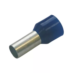   Szigetelt Haupa érvéghüvely, ónozott elektrolitréz, kék, 2,5mm2 L=8mm 270810
