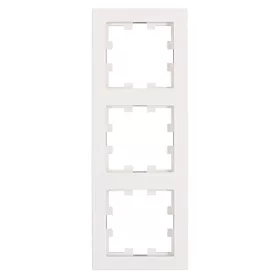 Schrack Visio S55 hármas keret CUBIC, fehér EV105303
