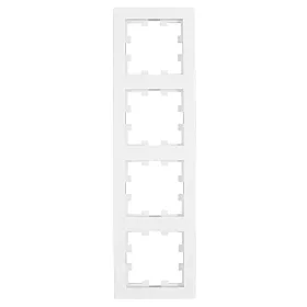 Schrack Visio S55 négyes keret CUBIC, fehér EV105304