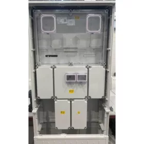   Csatári Plast egy felhasználási helyes M63.80A és V32A mérés földkábeles, szabadon álló szerelt kivitelben, fogyasztói főelosztóval PVT-K-L Á-V Fm-U