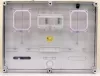 Csatári Plast egy felhasználási helyes M63A és V32A csoportos mérés modul, felületre szerelt kivitelben, alacsony fedéllel, szellőzővel PVT 6045 Á-V Fm-CS-U