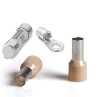 Biztosíték, saru, érvéghüvely, egyéb apró anyag